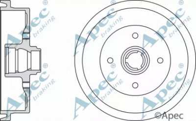 APEC BRAKING drm9117 -  Тормозной барабан